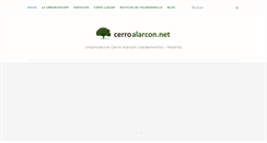 Desktop Screenshot of cerroalarcon.net